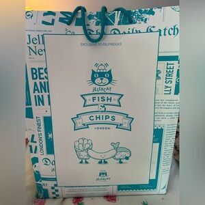 Selfridges London Jellycat Fish & Chips Exclusive Full Set